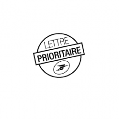 Image MENTION POSTALE LETTRE PRIORITAIRE SA / ST